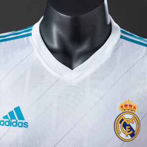 Real Madrid 2017/18 Home Long Sleeve Player Version Retro Jersey – Vintage Repli