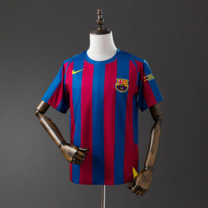 Barcelona 2005/06 Home (UEFA Champions League Edition) Retro Jersey – Vintage Re