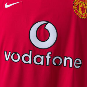 Manchester United 2002/04 Home Retro Jersey – Classic Football Shirt – S–XXL