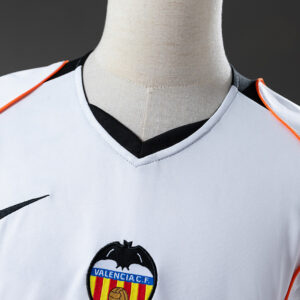 Valencia 2004/05 Home Retro Jersey – Vintage Replica Football Soccer Shirt – Siz