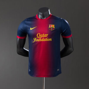 Barcelona 2012/13 Home Player Version Retro Jersey – Vintage Replica Football So