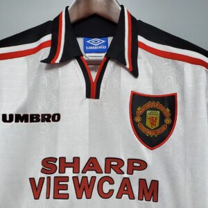 97/98 Manchester United Away Retro Jersey – Vintage Replica Football Soccer Shir