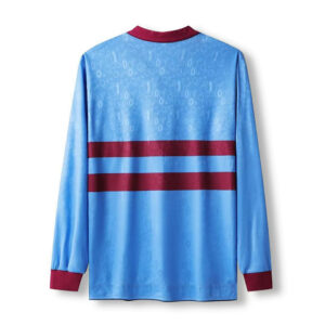 West Ham United 1995/97 Long Sleeve Away Retro Jersey – Classic Football Shirt –