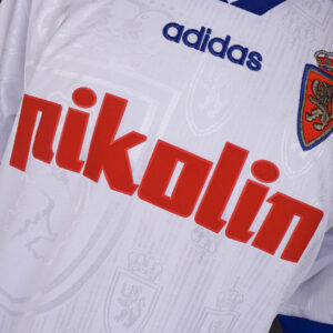 Retro Real Zaragoza 1997/98 Home Jersey – Vintage Replica Football Soccer Shirt