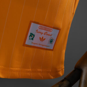 Ivory Coast Terrace Icons T-Shirt Orange – Replica Football Soccer Shirt – S–XXL