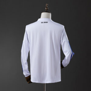 Real Madrid 2010/11 Home Long Sleeve Retro Jersey – Vintage Replica Football Soc