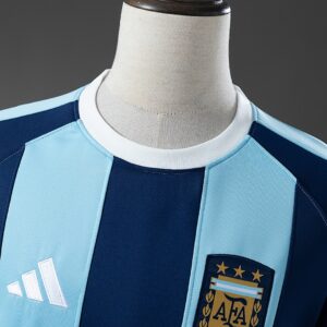 Argentina 25/26 Long-Sleeved Sweatshirt – Dark Blue & Light Blue – Replica Footb