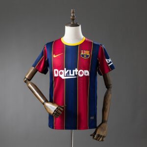 Barcelona 20_21 Home Retro Jersey – Replica Football Soccer Shirt – S–XXL