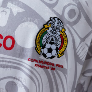 Mexico 1998 Away Retro Jersey – Vintage Replica Football Soccer Shirt – S–XXL