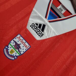 92/93 Arsenal Home Retro Jersey – Vintage Replica Football Soccer Shirt – S-XXL