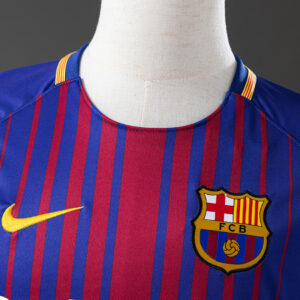 Barcelona 2017/18 Home Retro Jersey – Vintage Replica Football Soccer Shirt – Si