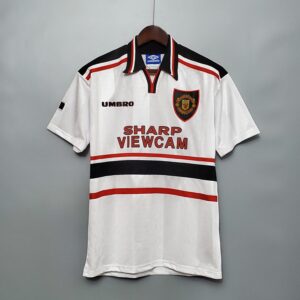 97/98 Manchester United Away Retro Jersey – Vintage Replica Football Soccer Shir