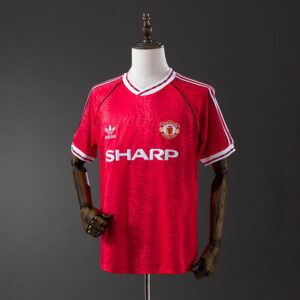 Manchester United 1990/92 Home Retro Jersey – Classic Football Shirt – S–XXL