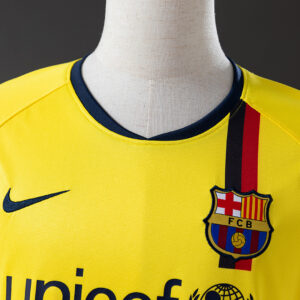Barcelona 2008/09 Away Retro Jersey – Vintage Replica Football Soccer Shirt – Si