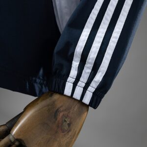 Real Madrid Windbreaker - Navy Blue & White – Replica Football Soccer Shirt – S–