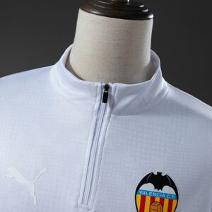 Valencia 25_26 Training Top White – Replica Football Soccer Shirt – S–XXL