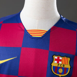 Barcelona 2019/20 Home Retro Jersey – Vintage Replica Football Soccer Shirt – Si