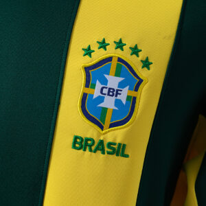 Brazil Long-sleeved Sweatshirt - Yellow & Green – Replica Football Soccer Shirt