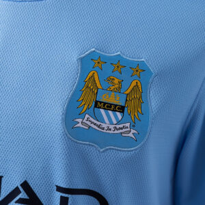 Manchester City 2013/14 Home Retro Jersey – Classic Football Shirt – S–XXL