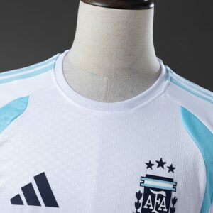 Argentina 26/27 Training Vest – White Jersey – Replica Football Soccer Shirt – S