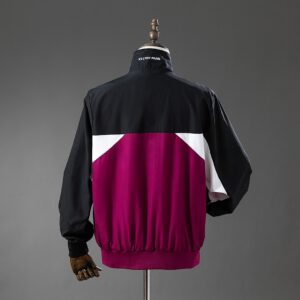 PSG Collaboration Windbreaker - Black & Psychedelic Purple – Replica Football So
