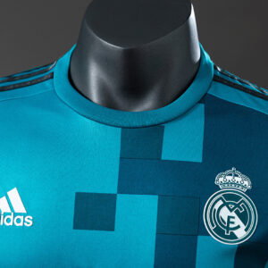 Real Madrid 2017/18 Third Away Long Sleeve Player Version Retro Jersey – Vintage
