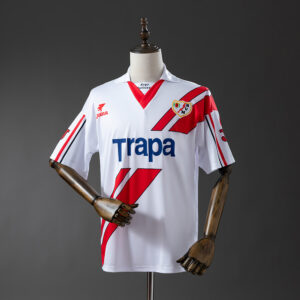 Rayo Vallecano 97/98 Home Retro Jersey – Replica Football Soccer Shirt – S–XXL