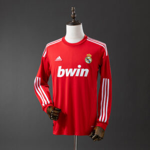Real Madrid 2011/12 Second Away Long Sleeve Retro Jersey – Vintage Replica Footb