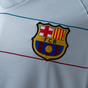 Barcelona 2003/04 Away Retro Long Sleeve Jersey – Vintage Replica Football Socce