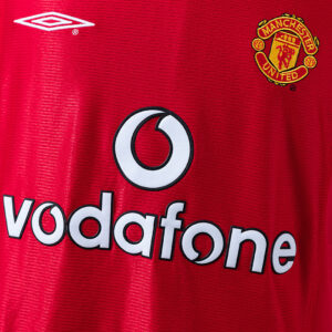 Manchester United 2000/02 Home Retro Jersey – Classic Football Shirt – S–XXL