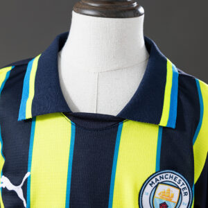 Manchester City 24/25 Fourth Away Kids Kit Jersey – Replica Football Soccer Shir