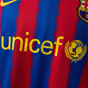 Barcelona 2009/10 Home Long Sleeve Retro Jersey – Vintage Replica Football Socce