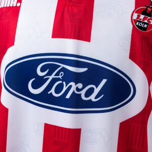 Köln 1995/96 Home Retro Jersey – Vintage Replica Football Soccer Shirt – Size S–
