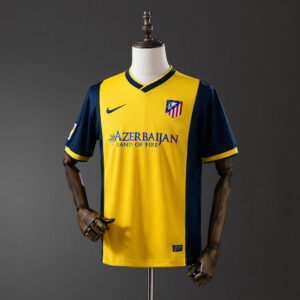 Atletico Madrid 2013/14 Away Retro Jersey – Vintage Replica Football Soccer Shir