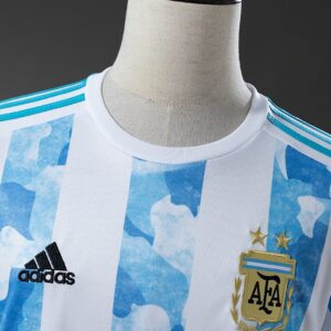 Argentina 2021 Home Retro Jersey – Replica Football Soccer Shirt – S–XXL