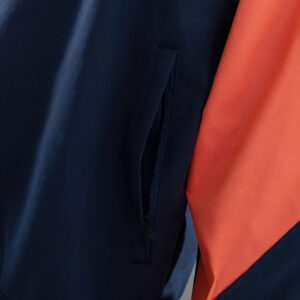 Barcelona Windbreaker - Navy Blue & Orange – Replica Football Soccer Shirt – S–X