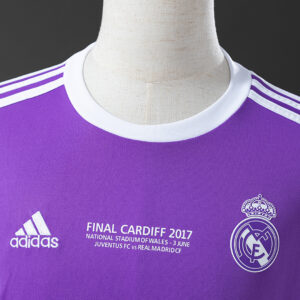 Real Madrid 2016/17 Away Long Sleeve Retro Jersey – Vintage Replica Football Soc