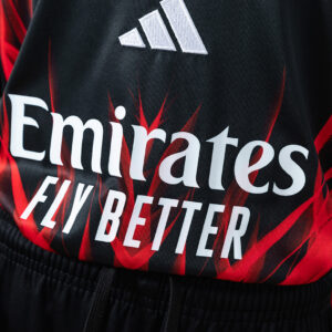 Benfica 25/26 Kids Kit Black Training Jersey – Replica Football Soccer Shirt – S
