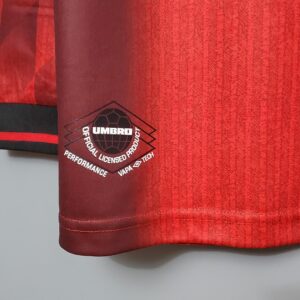 1996 Manchester United Home Long Sleeve Retro Replica Jersey Size M-XL