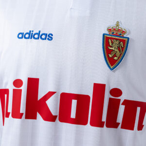 Retro Real Zaragoza 1995/96 Home Jersey – Vintage Replica Football Soccer Shirt