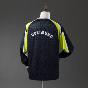 Borussia Dortmund 1995/96 Away Long Sleeve Retro Jersey – Vintage Replica Footba