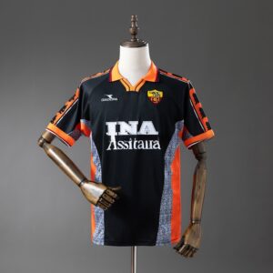 Roma 98_99 Third Away Retro Jersey – Replica Football Soccer Shirt – S–XXL