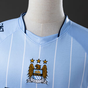 Manchester City 2007/08 Home Retro Jersey – Classic Football Shirt – S–XXL