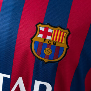 Barcelona 2013/14 Home Retro Jersey – Vintage Replica Football Soccer Shirt – Si