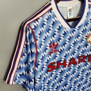 1990/92 Manchester United Away Retro Replica Jersey Size M-XL
