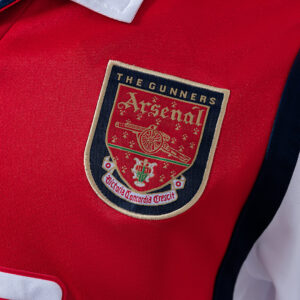 Arsenal 1998 Home Long Sleeve Retro Jersey – Replica Football Shirt – S-XXL