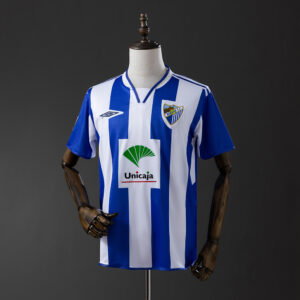 Retro Málaga CF 1996/97 Home Jersey – Vintage Replica Football Soccer Shirt – Si