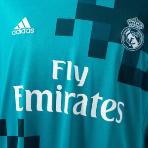Real Madrid 2017/18 Second Away Long Sleeve Retro Jersey – Vintage Replica Footb