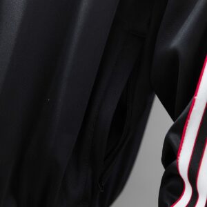 MU x Stone Roses Track Top Black Multi – Replica Football Soccer Shirt – S–XXL