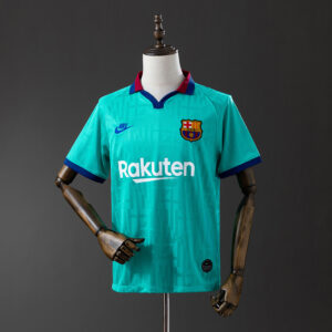 Barcelona 2019/20 Away Retro Jersey – Vintage Replica Football Soccer Shirt – Si